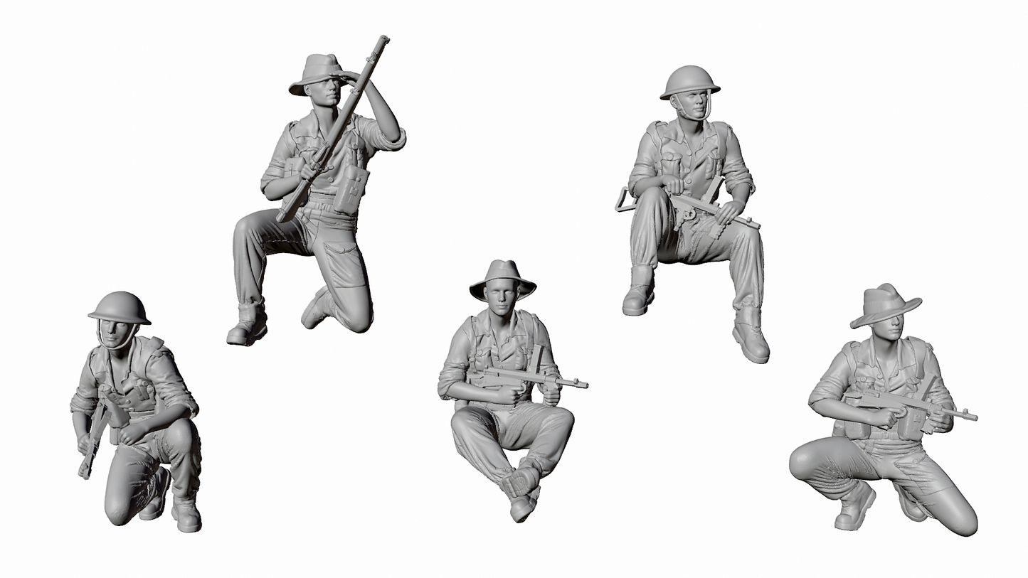 a black and white photo of a man with a gun